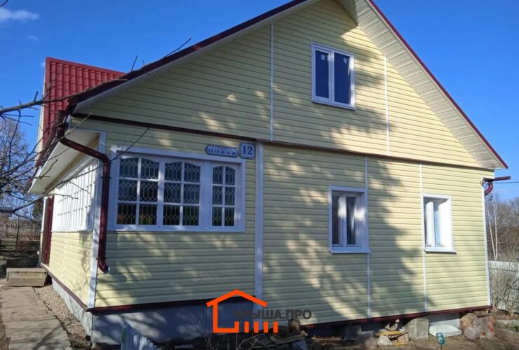 Отделка дома сайдингом в Волоколамске 🏠 монтаж сайдинга с утеплением - Вoлoкoлaмcк и Вoлoкoлaмcкий paйoн